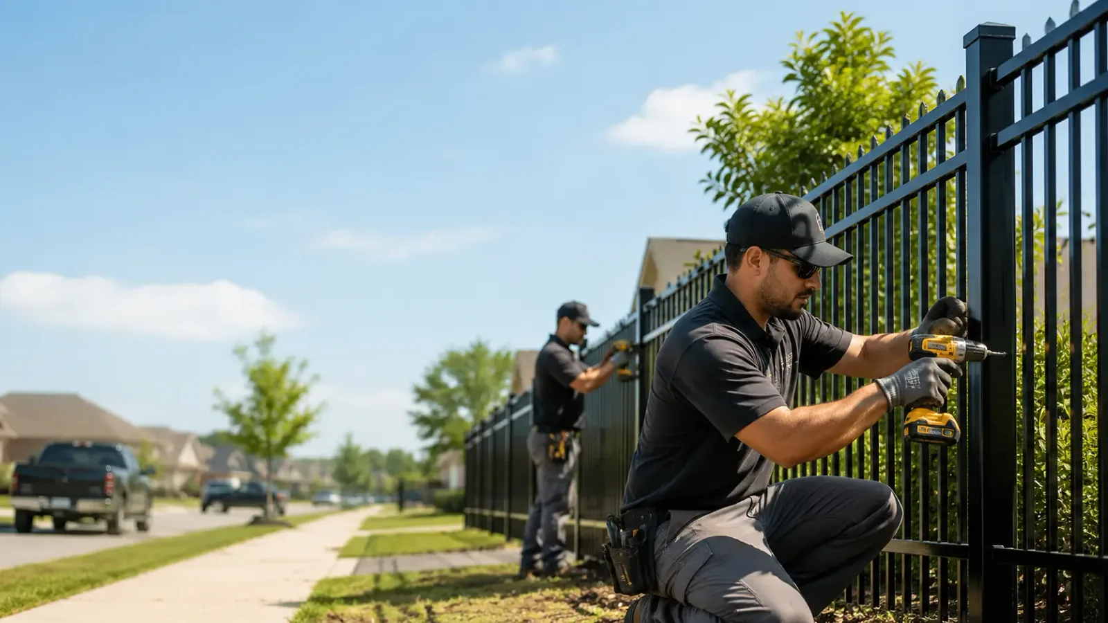 Metal Fence Installation in Creston, IL